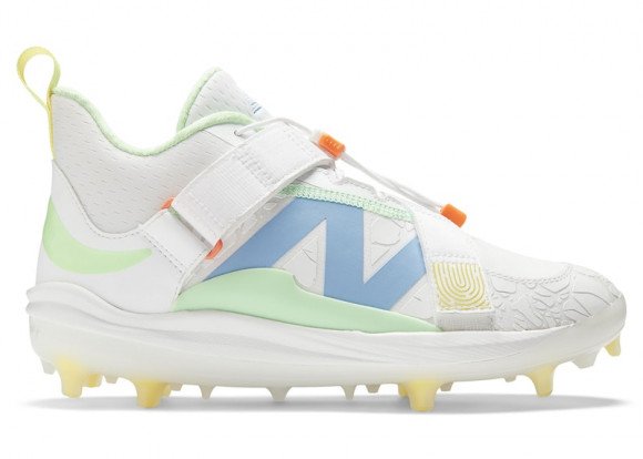 New Balance Unisex FuelCell Lindor 2 Comp - White/Orange/Green/Yellow - LLINDTW2
