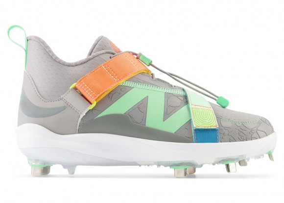 New Balance Unisex FuelCell Lindor 2 Metal - Grey/Orange/Green/Yellow - LMLINDL2