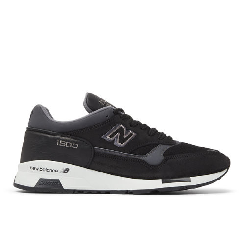 Talla 38.5, New balance Arishi V2 PS Bredd, Suede/Mesh, New Balance Hombre MADE in UK 1500 in Negro/Gris