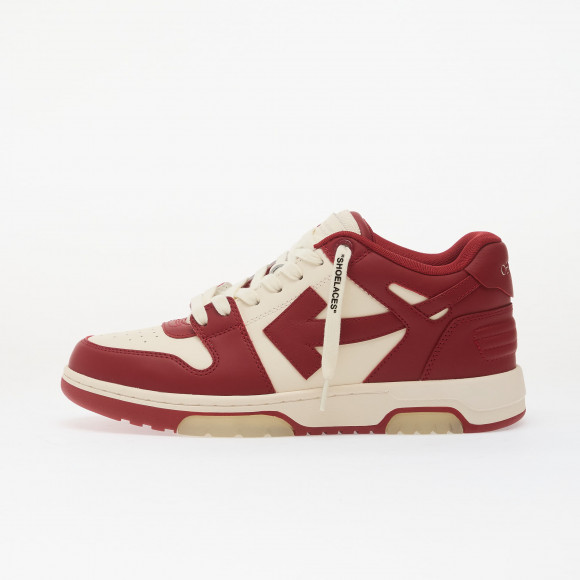 Sneakers Off-White M-Out Of Office Calf Lea-002 Off White - Coral Red - M189F5L0020326