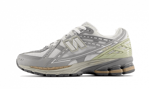 New Balance Hombre 1906N in Gris/Verde, Suede/Mesh, Talla 36 - M1906NB