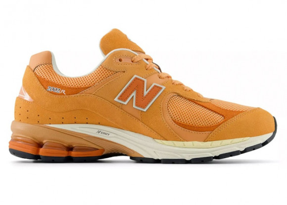 New Balance Unisex 2002R Sneakers - Brown/Orange/White - M2002RFJ