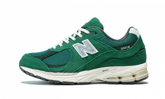 New Balance 绿色 2002R 运动鞋 - M2002RHB