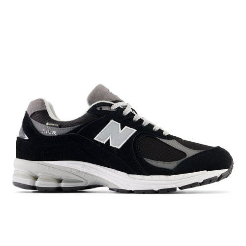 New Balance Men's 2002RX in Black/Grey Suede/Mesh - M2002RXD