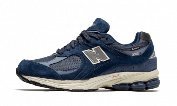 New Balance Hombre 2002RX in Azul/Gris, Suede/Mesh - M2002RXF
