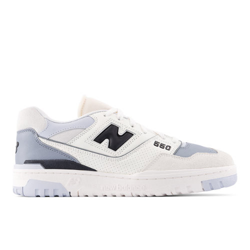 New Balance Unisex 550 Sneakers - White/Grey - M5502MF