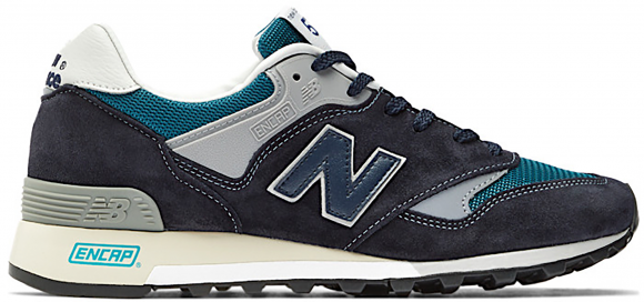 Hombres New Balance Made in UK 577 - Navy/Grey, Navy/Grey - M577ORC