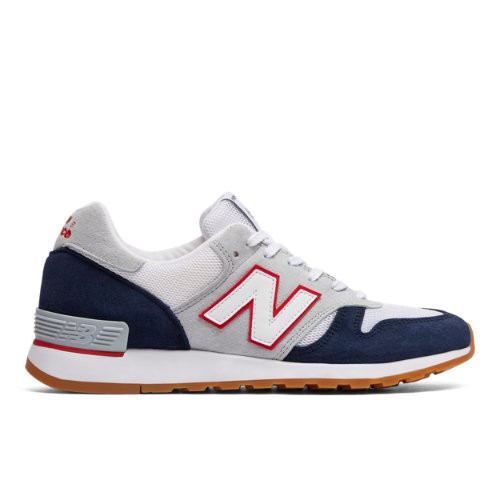 Hombres New Balance Made in UK 670 - Grey/Blue/White, Grey/Blue/White - M670GNW