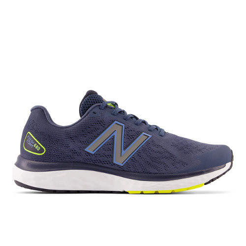 llegada prioridad petrolero Synthetic, New Balance Hombre Fresh Foam 680v7 in Azul/Amarillo, Talla 40, new  balance ml574 year of the dragon pack preview