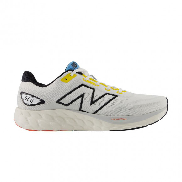 New Balance Fresh Foam 680v8 4E Wide 'White Ginger Lemon' | Men's Size 13 - M680LW8-4E