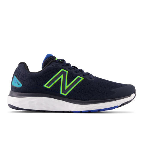 New Balance Fresh Foam 680v7 'Eclipse Pixel Green' DARK BLUEGREEN Marathon Running Shoes M680OR7 - M680OR7