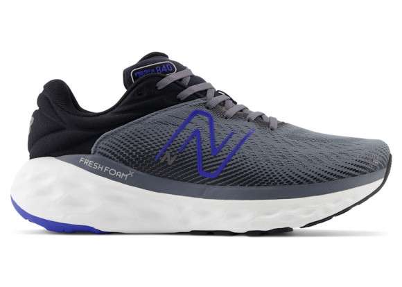 New Balance Men's Fresh Foam X 840v1 - Grey/Blue/Black - M840FCB