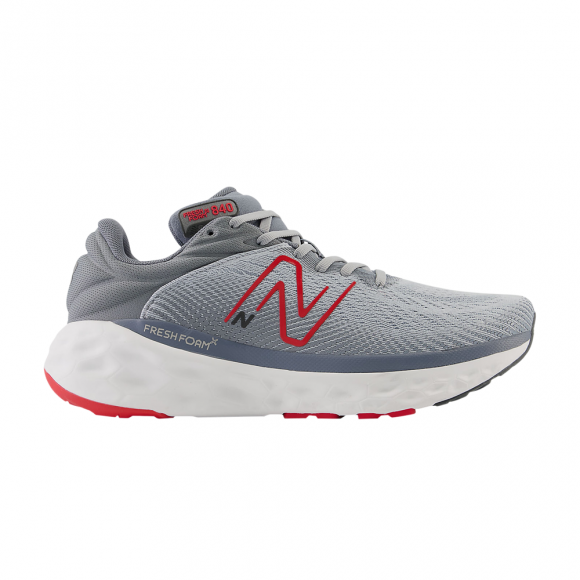 Fresh Foam X 840v1 4E Wide 'Aluminum Grey Red' - M840FLS-4E