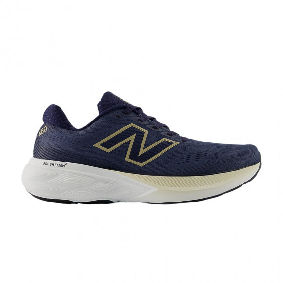 New Balance Fresh Foam X 880 V15 2E Wide 'Navy Yellow' | Blue | Men's Size 10 - M8801MJ2E