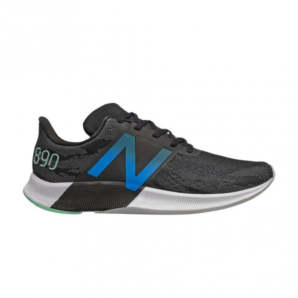 New Balance FuelCell 890v8 2E Wide 'Black Neo Classic Blue' | Men's Size 14 - M890BM8-2E
