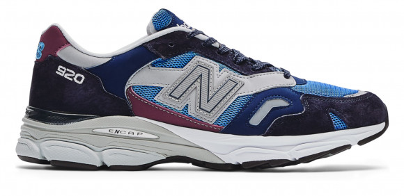 New Balance Made in UK 920 - Hombres EU 40.5, Blue/Red - M920SCN