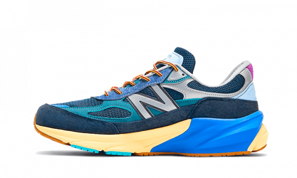 New Balance Homens Action Bronson x 990v6 MADE in USA in Azul, Leather - M990AC6