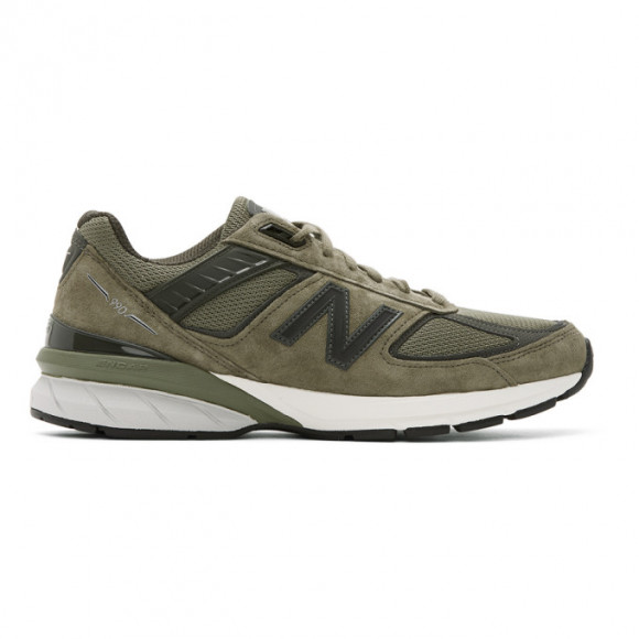 New Balance Green Made In US 990v5 Sneakers - M990AE5
