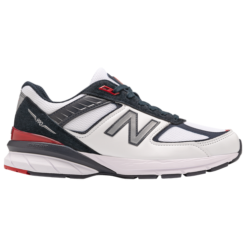 New Balance 990v5 - Men's Running Shoes - Carbon / Team Red / Red - M990NL5-D
