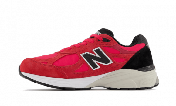 New Balance 990v3 Made In USA Red Suede - M990PL3