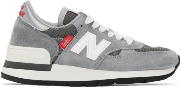 New Balance Hombre Made IN US 990v1 - Grey/Red, Grey/Red - M990VS1