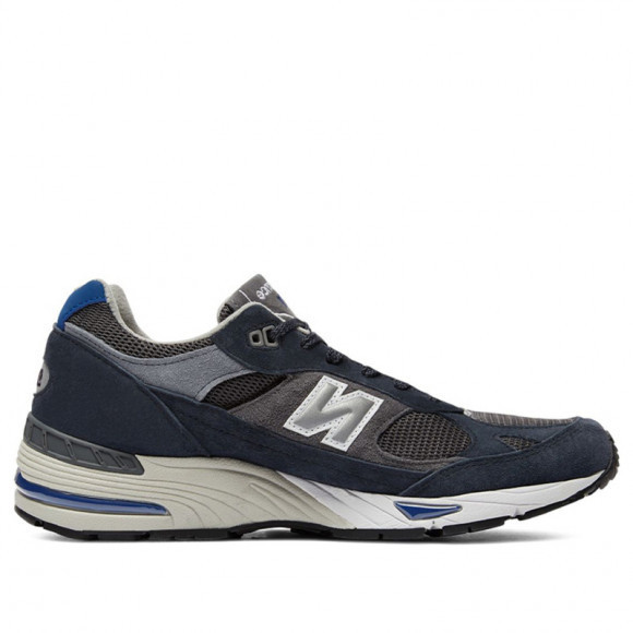New Balance 991 Made in England 'Grey Blue' Grey/Blue Marathon Running Shoes/Sneakers M991GRB - M991GRB