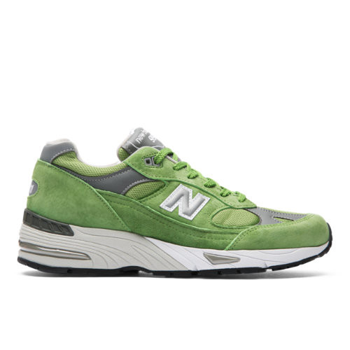 New Balance and Joe Freshgoods join to introduce an all - new silhouette Made in 'Bright Green' Green/Grey Marathon Running Shoes/Sneakers M991GRN - New Balance Løb Tenacity gråmeleret t-shirt med