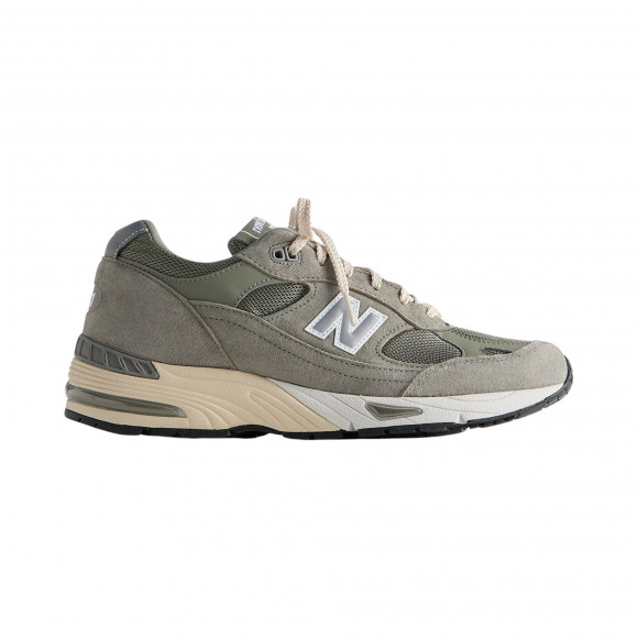 Kith x New Balance 991v1 Made in UK 'Vetiver' | Grey | Men's Size 9 - M991KI1