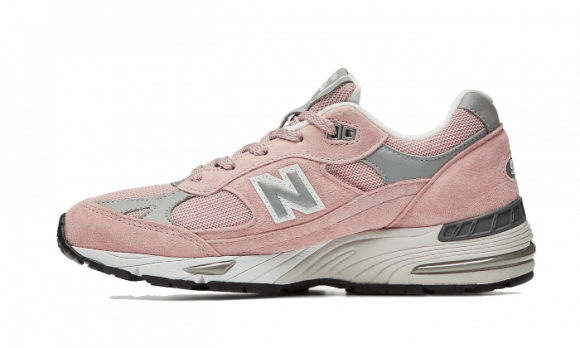 Hombres New Balance MADE IN UK 991 - Pink/Grey, Pink/Grey - M991PNK
