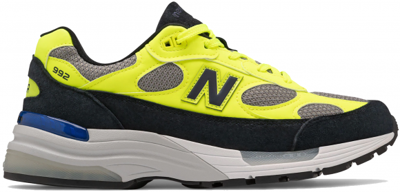 Uomo New Balance Made in US 992 - Yellow/Navy, Yellow/Navy - M992AF