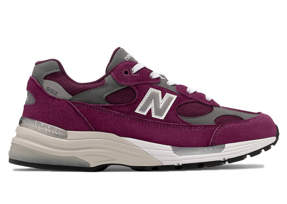 New Balance 992 Made In USA 'Maroon' Maroon/Grey Marathon Running  Shoes/Sneakers M992BA