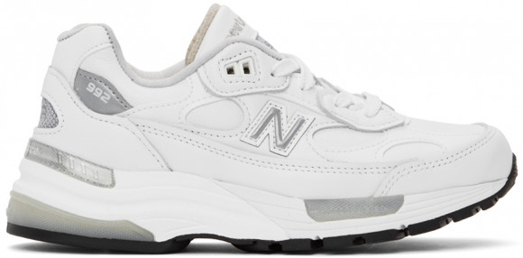 New Balance 992 Made In USA White Silver - M992WL