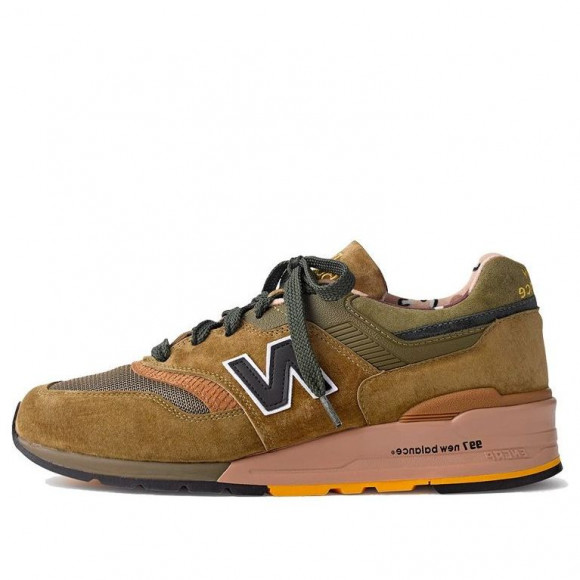 New Balance J. Crew x 997 Wild Nature Black/Brown Marathon Running Shoes M9970402 - M9970402