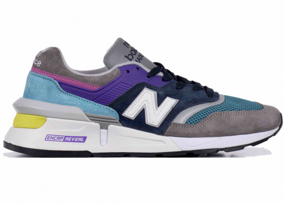 New Balance 997S Shoes - Grey/Blue - M997SMG