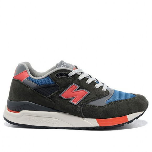 New Balance J Crew 998 Grey/Blue/Orange Marathon Running Shoes/Sneakers M998JC3 - M998JC3