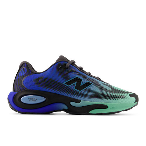 New Balance Men's AC Runner Running Shoes - Blue/Green/Black - MACR137E