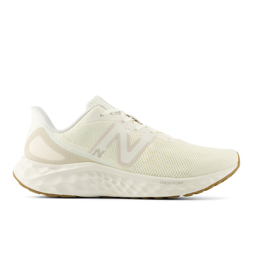 New Balance Men's Fresh Foam Arishi v4 Running Shoes - Beige/Grey/White - MARISET4