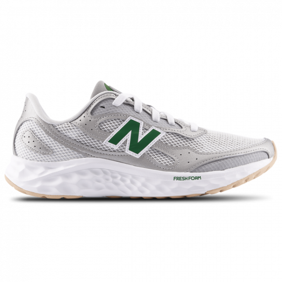 New Balance Men's Fresh Foam Arishi v4 Tiralux Running Shoes - Grey/Green - MARISTA4