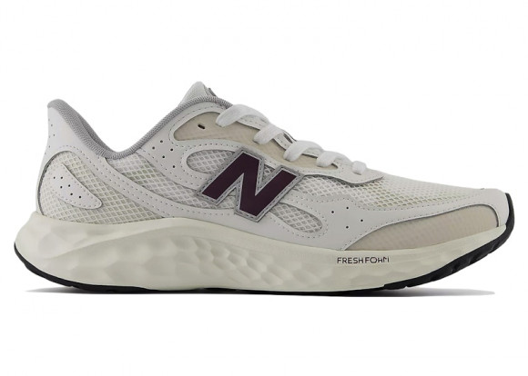 New Balance Men's Fresh Foam Arishi v4 Tiralux Running Shoes - White/Grey/Purple - MARISTT4