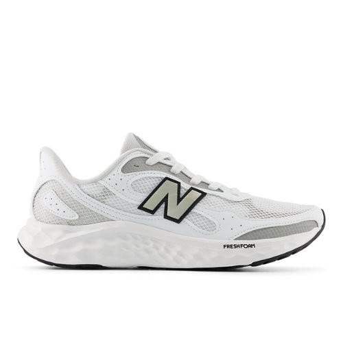 New Balance Men's Fresh Foam Arishi v4 Tiralux Running Shoes - White/Grey/Black - MARISTW4