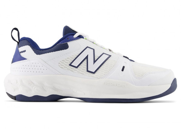 New Balance Men's Fresh Foam X 1007 - White/Blue - MC1007WT
