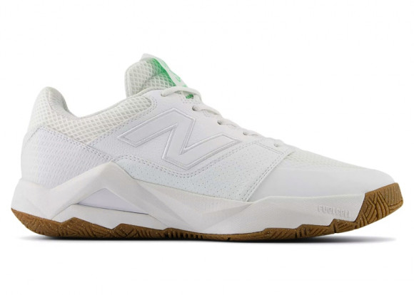New Balance Men's Coco Delray Tennis Shoes - White/Green - MCHCODG2