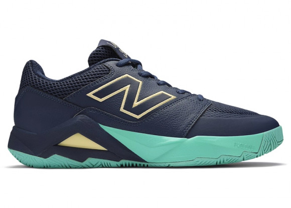 New Balance Men's Coco Delray Tennis Shoes - Blue/Beige - MCHCODI2