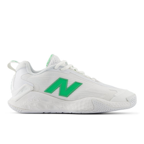 New Balance Men's Fresh Foam X CT-Rally Tennis Shoes - White/Green - MCHRALG