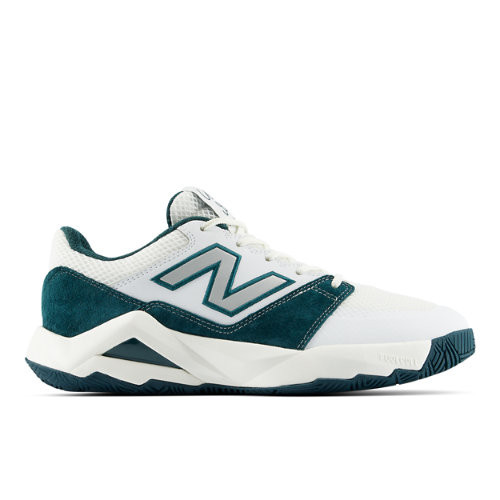 New Balance Men's Coco Delray Tennis Shoes - White/Green - MCOD44Y