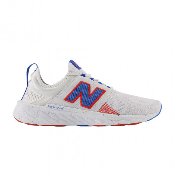 New Balance Fresh Foam X Cruz v3 2E Wide 'Artisan - White Neo Flame' | Men's Size 7.5 - MCRZELW3-2E