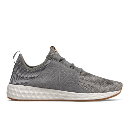 New Balance Men's Fresh Foam Cruzv1 Reissue - Grey/White - MCRZRRG