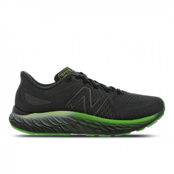 New Balance Herren Fresh Foam X EVOZ v3 in Schwarz/Noir/Gelb/Jaune/Grün/vert, Textile - MEVOZMK3