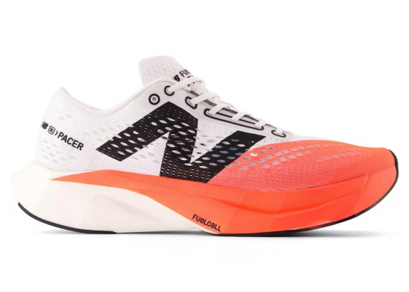New Balance Men's FuelCell SuperComp Pacer v2 Running Shoes - Red/White/Black - MFCRRCU2