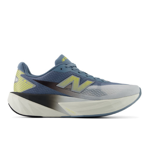 New Balance Men's Night Lights FuelCell Rebel v5​ Running Shoes - Grey/Blue - MFCX896